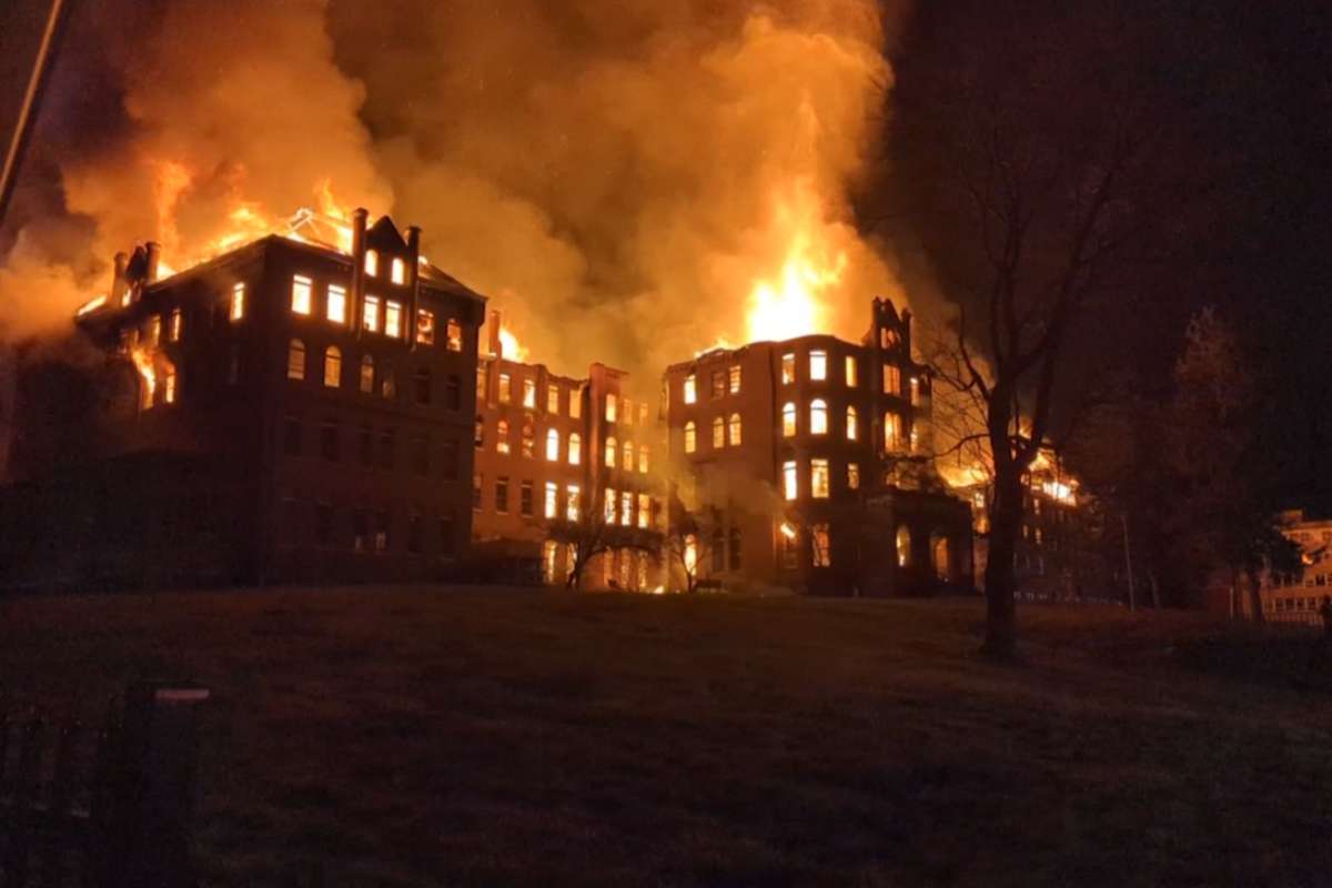 Historic Virginia Intermont College Buildings Destroyed in Tragic Fire
