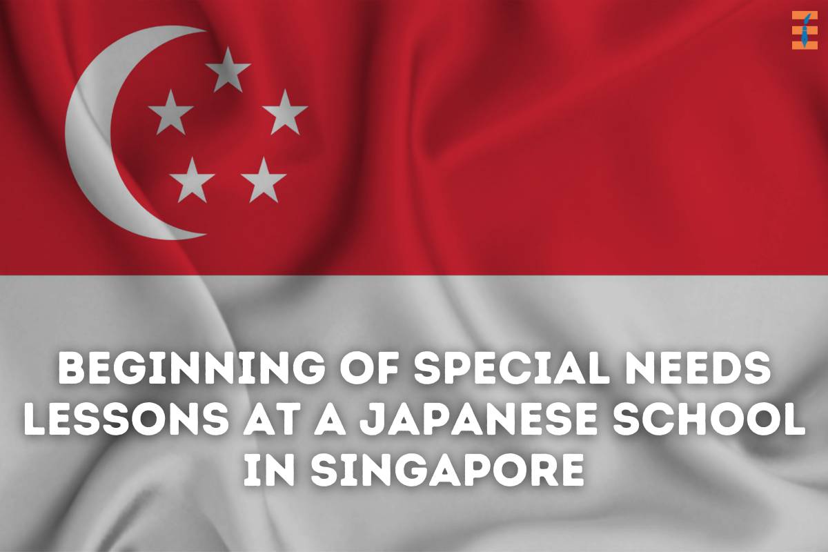 Beginning Of Special Needs Lessons At A Japanese School In Singapore