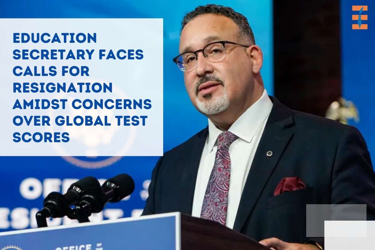 Education Secretary Faces Calls for Resignation Amidst Concerns over Global Test Scores