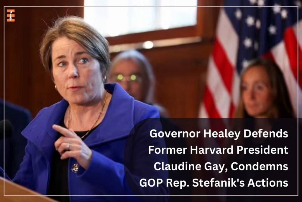 Governor Healey Defends Former Harvard President Claudine Gay, Condemns GOP Rep. Stefanik's Actions | Future Education Magazine