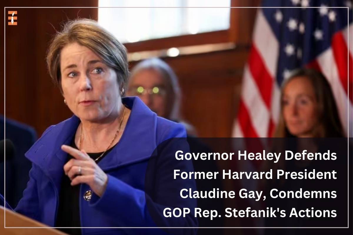 Governor Healey Defends Former Harvard President Claudine Gay, Condemns GOP Rep. Stefanik's Actions