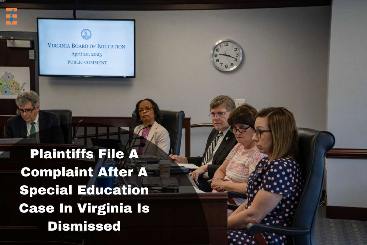 Plaintiffs File A Complaint After A Special Education Case In Virginia Is Dismissed